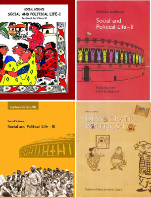 Ncert Textbook For Class 6TH TO 9TH ( Political Science) Combo Set OF 4 (Paperback, NCERT)(Paperback, NCERT)