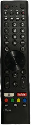 Nij LED-404 TV Compatible Smart LED LCD TV Remote Control BPL Remote Controller(Black)