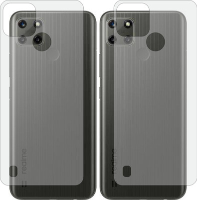TELTREK Back Screen Guard for REALME C25Y RMX3265 (Matte Finish)(Pack of 2)