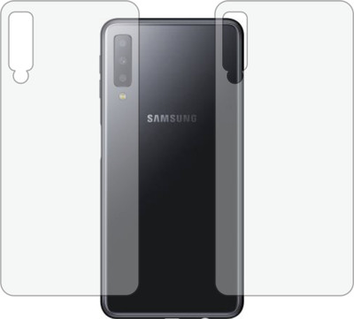 TELTREK Back Screen Guard for SAMSUNG A7 2018 (Matte Finish)(Pack of 2)