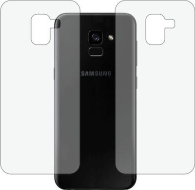 TELTREK Back Screen Guard for SAMSUNG GALAXY A8 (2018) (Matte Finish)(Pack of 2)