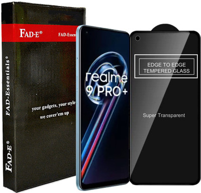FAD-E Edge To Edge Tempered Glass for Realme 9 Pro+, Realme 9 Pro Plus(Pack of 1)