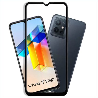 Flipkart SmartBuy Edge To Edge Tempered Glass for vivo T1 5G(Pack of 1)