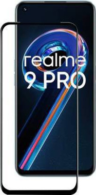 ASVALBUY Edge To Edge Tempered Glass for Realme 9 Pro 5G, Realme 9 Pro(Pack of 1)