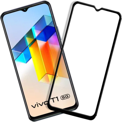 Flipkart SmartBuy Edge To Edge Tempered Glass for vivo T1 5G(Pack of 1)
