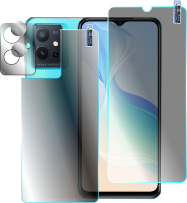KANCHA Front and Back Screen Guard for Vivo T1 5G, Vivo iQOO Z6(Pack of 3)