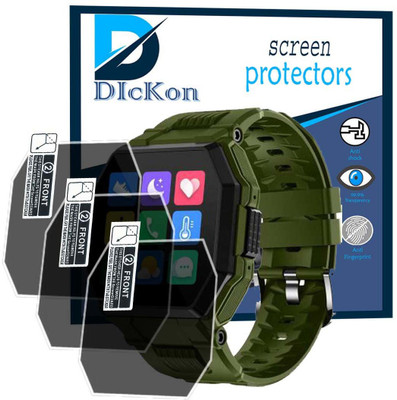 DICKON Screen Guard for Life Like S9 smart watch(Pack of 3)
