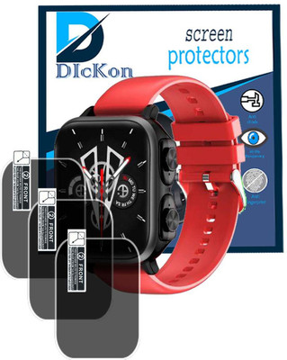 DICKON Screen Guard for Life Like HT68 2 smart watch(Pack of 3)