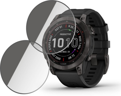 JSGROWITTECH Screen Guard for Garmin FeniX 7 Sapphire Solar 1.4 Inch(Pack of 2)