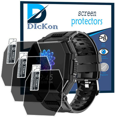 DICKON Screen Guard for Life Like S9 smart watch(Pack of 3)