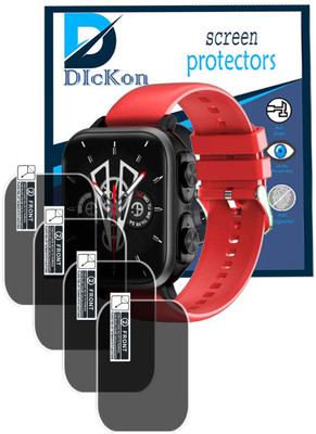 DICKON Screen Guard for Life Like HT68 2 smart watch(Pack of 4)