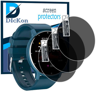 DICKON Screen Guard for Life Like T76 smart watch(Pack of 3)