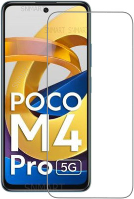 SNMART Tempered Glass Guard for POCO M4 Pro 5G(Pack of 1)
