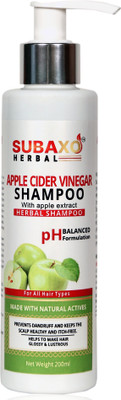 Subaxo HERBAL APPLE CIDER VINEGAR SHAMPOO 200 ML(200 ml)