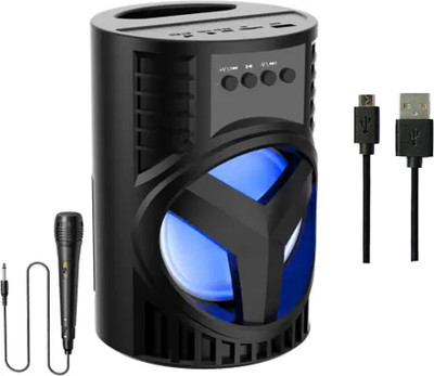 RECTITUDE Deep Baas Stereo subwoofer Sound System | Mini Home Theatre NEW ARRIVAL WS-03 10 W Bluetooth Speaker(Black, Stereo Channel)