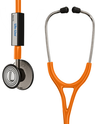 Life-Line Max 3 SS NG Acoustic Stethoscope(Orange)