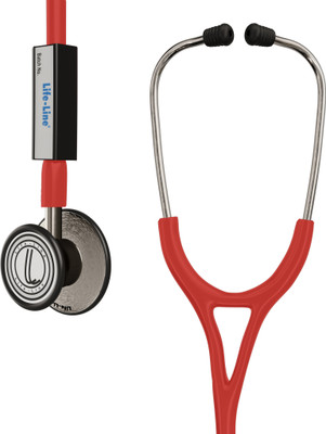 Life-Line Max 3 SS RD Acoustic Stethoscope(Red)