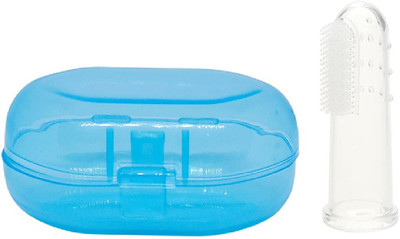 VIVAAN Silicone Baby Finger toothBrush with Carry Case018 Extra Soft Toothbrush