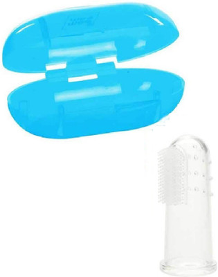 VIVAAN Silicone Baby Finger toothBrush with Carry Case19 Extra Soft Toothbrush