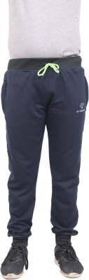 HT Solid Men Dark Blue Track Pants