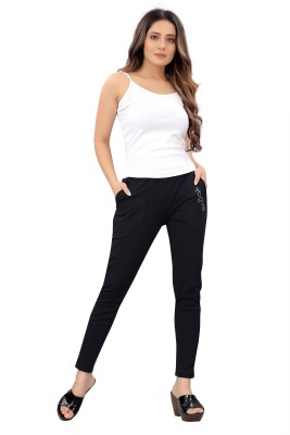 Harekrishna creation Black Jegging(Solid)