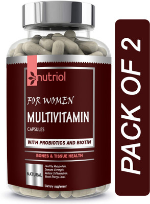 Nutriol Multivitamin For Women (B20) Pro(2 x 60 Capsules)