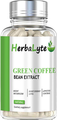 HERBALYTE Green Coffee Bean Extract 800mg for Weight Loss Capsule Premium(30 Capsules)