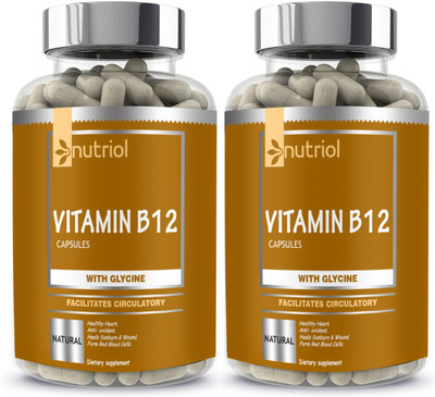 Nutriol Organic B Complex Vitamins B12 and Biotin (G46) Pro(120 Capsules)