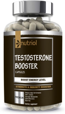 Nutriol Testosterone Booster, Capsule, health, ayurvedic, supplement (H42) Ultra(60 Capsules)