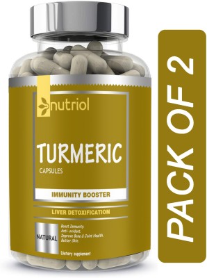 Nutriol TURMERIC Capsules, CURCUMIN, CURCUMIN Capsules (B45) Pro(2 x 60 Capsules)