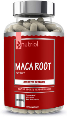 Nutriol Maca Root Capsules Enriched with Maca Root Extract for Men (H30) Advanced(60 Capsules)