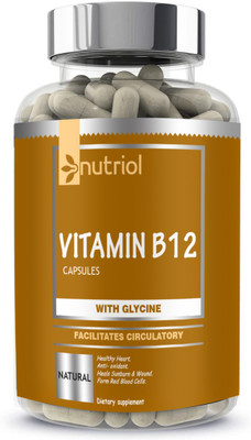 Nutriol Organic B Complex Vitamins B12 and Biotin Pro(30 No)