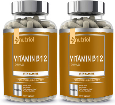 Nutriol Organic B Complex Vitamins B12 and Biotin (G46) Ultra(120 Capsules)