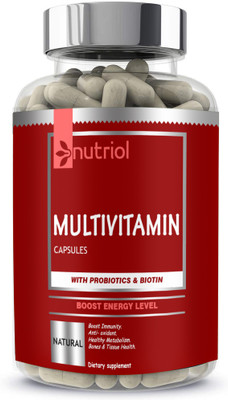 Nutriol The Real Vitamin Advanced Multivitamin (H35) Advanced(60 Capsules)