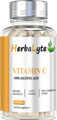 HERBALYTE Organic B Complex Vitamins B12 and Biotin Pro(30 Capsules)