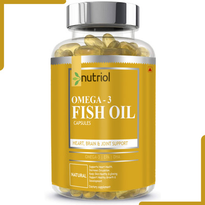 Nutriol Pro Fish Oil (Triple Strength) With 1000Mg Omega 3 Pro(30 No)