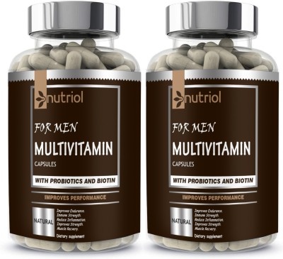 Nutriol Multivitamin For Men, Multivitamin Women, Multivitamin Kids (G19) Ultra(120 Capsules)