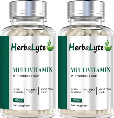 HERBALYTE The Real Vitamin Premium Multivitamin (G35) Premium(120 Capsules)