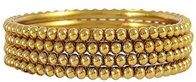 hand kkrafts Metal Bangle Set(Pack of 4)