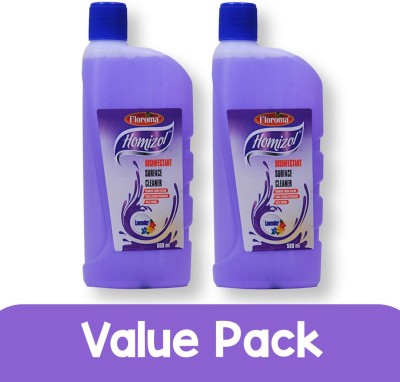 FLOROMA Homizol Disinfectant Surface Cleaner Lavender(2 x 0.5 L)