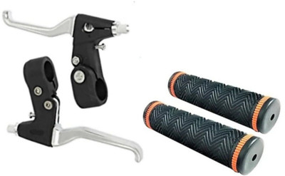 PESKY POWER BREAK LEVER WITH HANDLE GRIP Bicycle Handle Grip(12 mm)