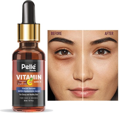 Pelle Beauty vitamin c & e face serum _30ml _ For Men & Women _30ml _ For All Skin Types(30 ml)