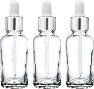 nsb herbals 30 ml Glass Bottle(Pack of 3, Clear)