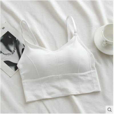 CIKLA Women Cami Bra Lightly Padded Bra - MNF CF33 Women Cami Bra Lightly Padded Bra(White)