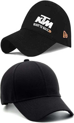 zendro Self Design Sports/Regular Cap Cap(Pack of 2)