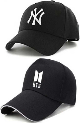 Minar Embroidered Sports/Regular Cap Cap(Pack of 2)
