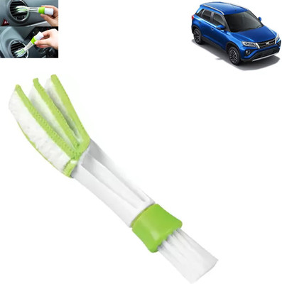 Rhtdm Car AC Window Brush Air-Condition Outlet Cleaning Tools (Green)_n057 Wet and Dry Air-Condition Outlet Cleaning Tools For Urban Cruiser Vehicle Interior Cleaner(0 g)