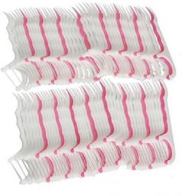 Zhunmun Pack of 4, High Quality Oral Care Dental Floss Toothpick Floss dental floss(Pack of 320) deal from flipkart