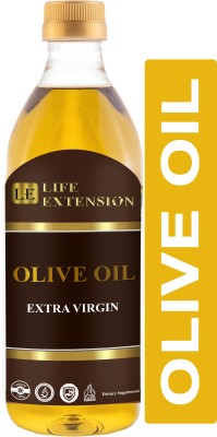 Life Extension Extra Virgin Olive Oil | Imported From Spain 1000ML Olive Oil Plastic Bottle(1000 ml)