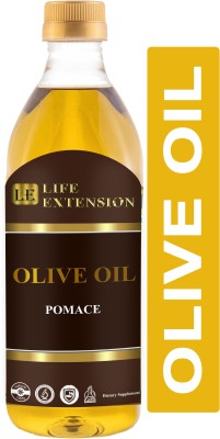 Life Extension Pomace Olive Oil | Imported From Spain 1000ML Premium Olive Oil Plastic Bottle(1000 ml)